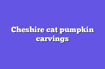 Cheshire cat pumpkin carvings