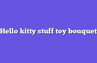 Hello kitty stuff toy bouquet
