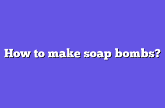 How to make soap bombs?