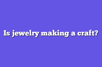 Is jewelry making a craft?