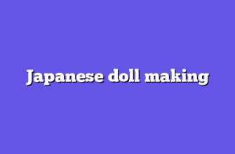 Japanese doll making