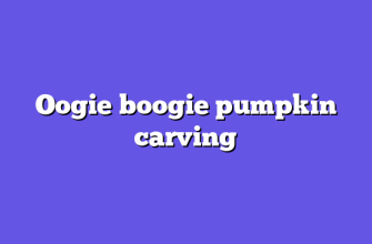 Oogie boogie pumpkin carving
