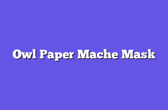 Owl Paper Mache Mask