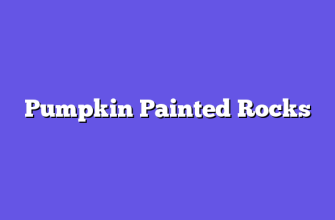 Pumpkin Painted Rocks