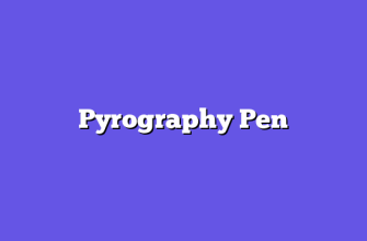 Pyrography Pen