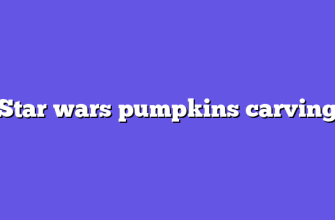 Star wars pumpkins carving