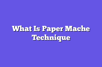 What Is Paper Mache Technique
